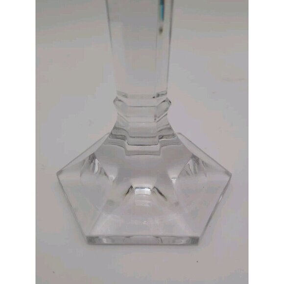 Mikasa Lead Crystal Glass Cambridge 12 Inch Candlesticks Holders EUC Vintage - Picture 4 of 11